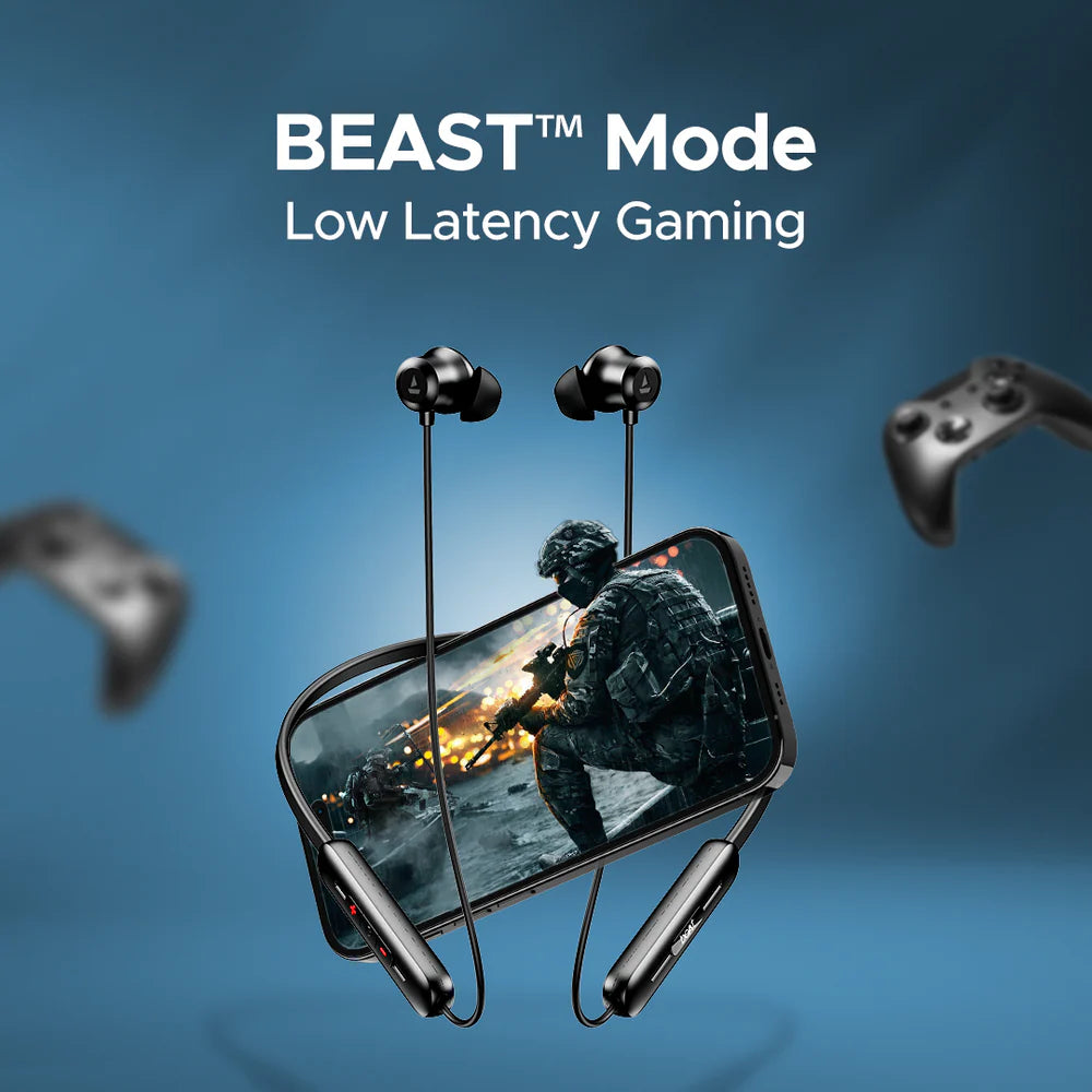 boAt Rockerz Summit Wireless Earphone with 30H Playback Dual Payring