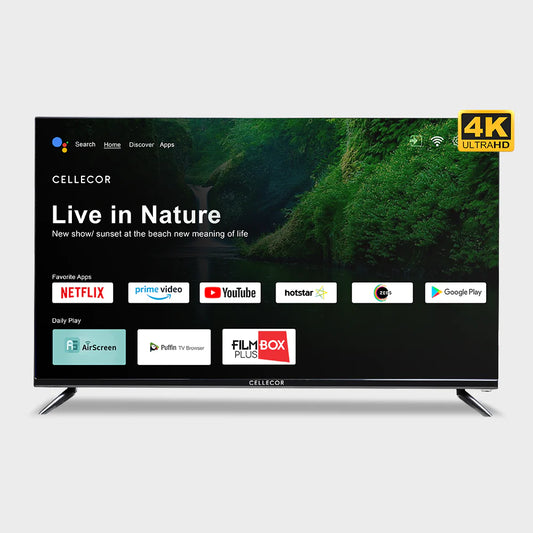 Cellecor Smart HD LED TV S-43 (43 Inch 4K UHD)