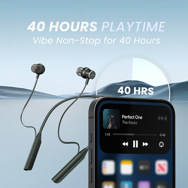 VIDA Neckblaze V10 Wireless In-Ear Neckband, 40Hrs Playtim