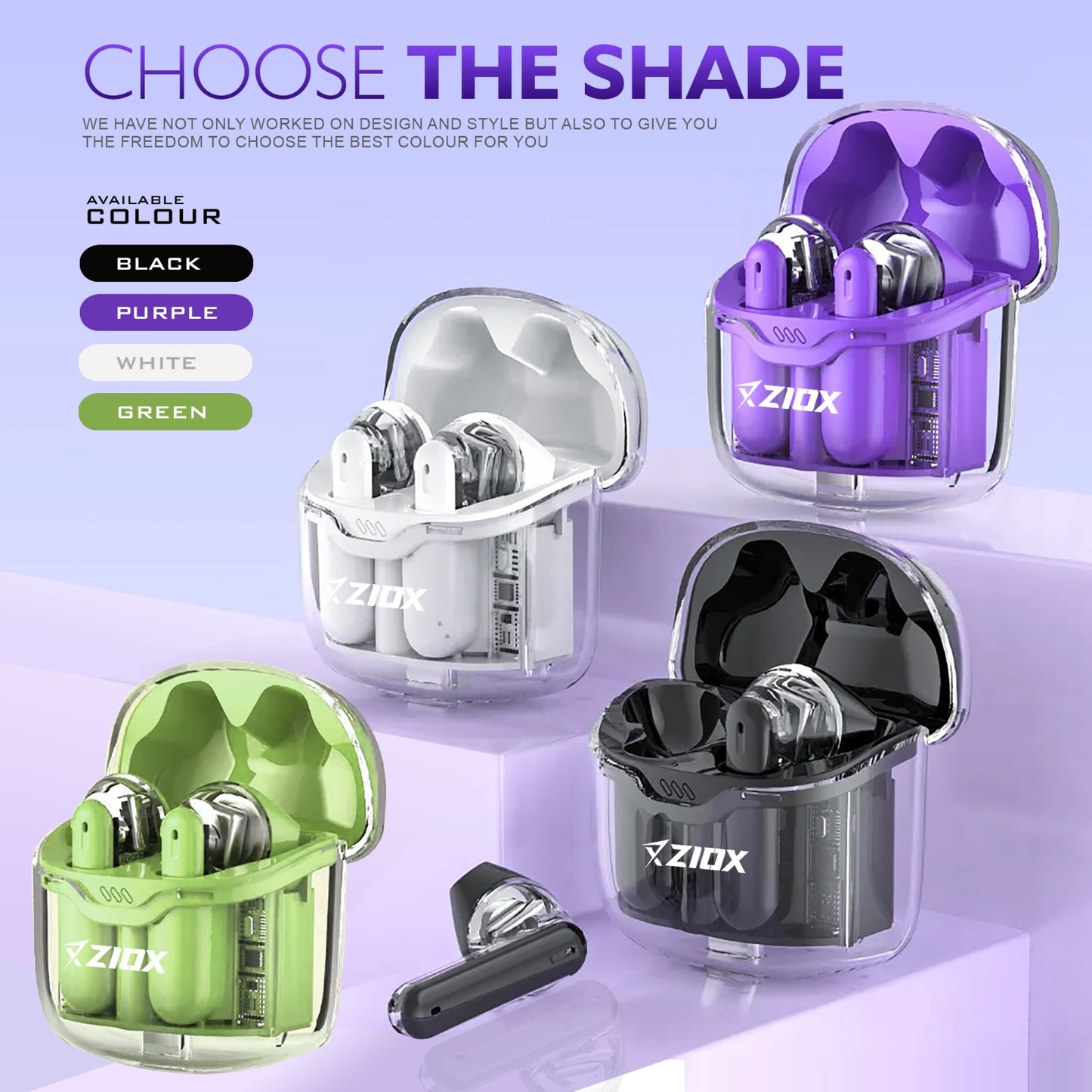 ziox Molecule-201 (30 hrs Music Time)