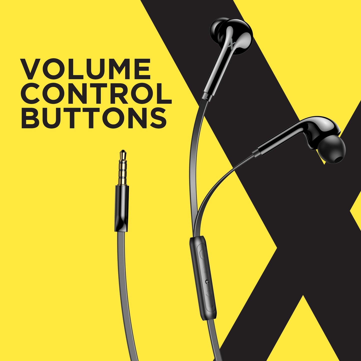 FLIX Wired Earphone XEP-E32 BLK XEP-E32