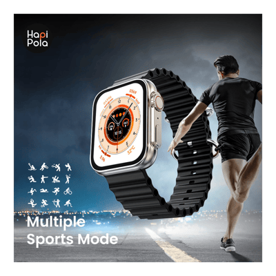 Hapi Pola TRACK Smart CALLING WATCH 2''HD DISPLAY (NEW)
