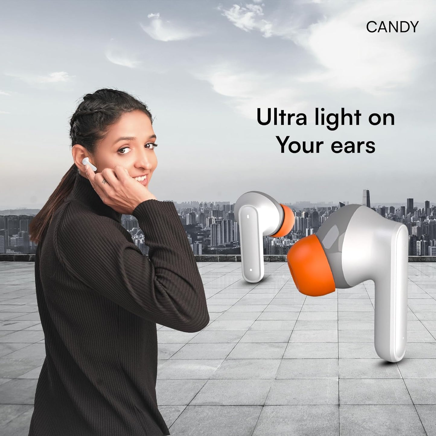 Hapi Pola TWS Candy Immersive Audio Ai-ENC Bluetooth v5.2 13mm Driver