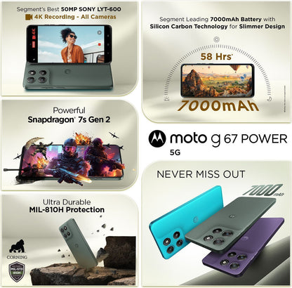 Motorola G67 5G (8GB 128GB) SPD