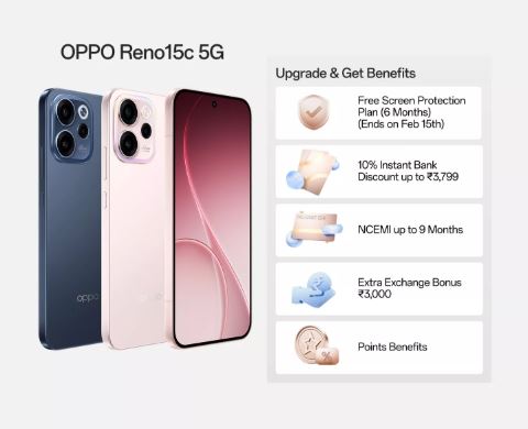 Oppo Reno 15C 5G (8GB 256GB)