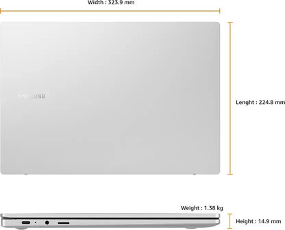 Samsung Galaxy Book GO (Qualcomm 7C Kryo468/4GB / 128GB) 340XLA-KA1