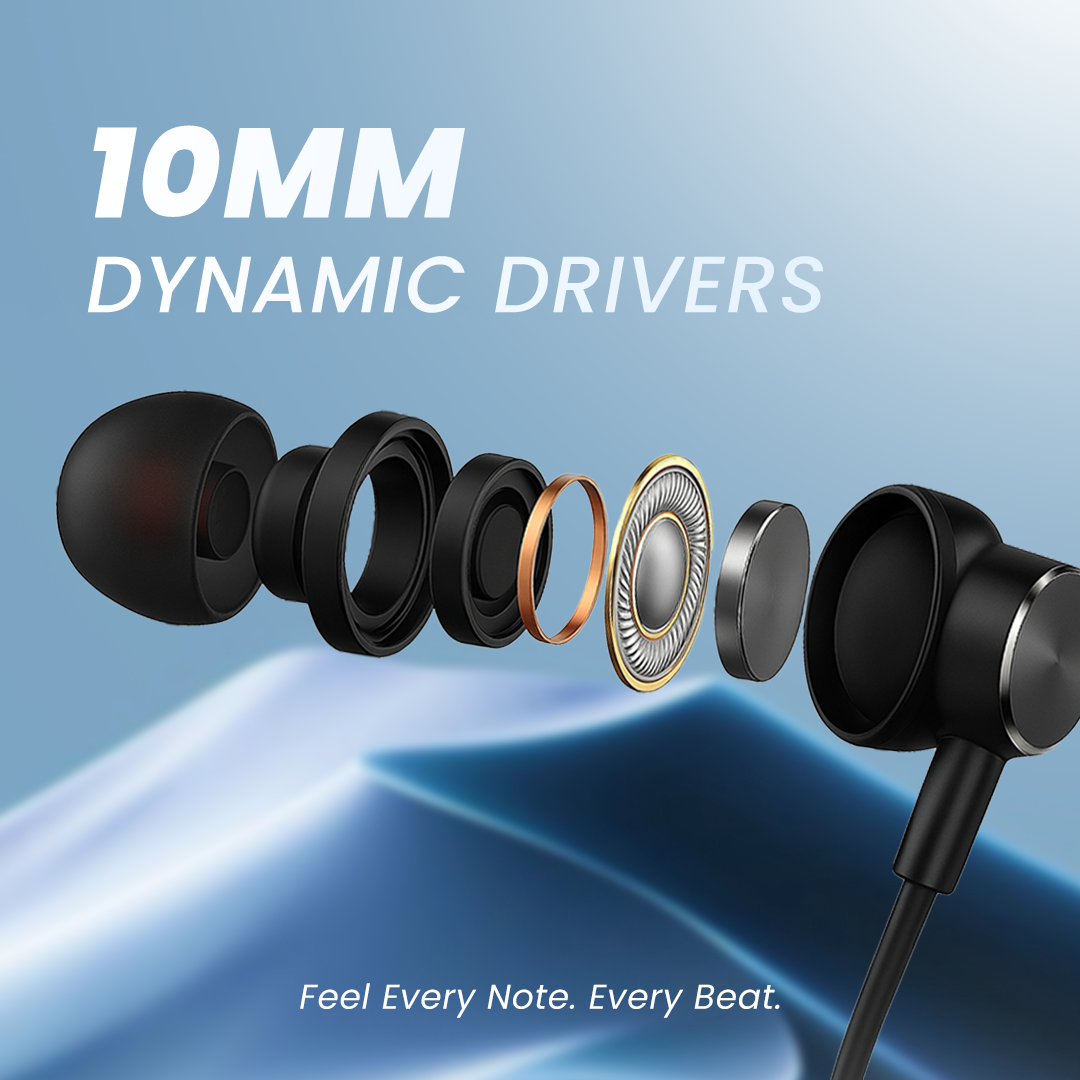 VIDA Neckblaze Z10 Wireless In-Ear Neckband, 40Hrs Playtime
