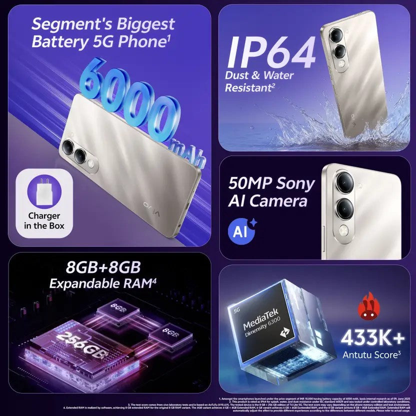 Vivo T4 Lite 5G (4GB 64GB)