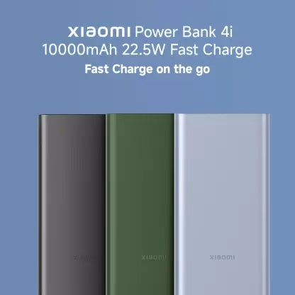 Xiaomi Power Bank 4i 10000mah 22.5W Fast Charger