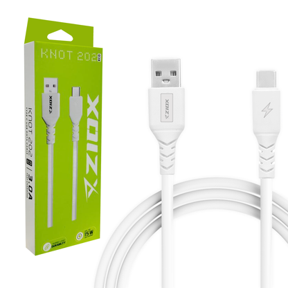 ziox Knot 202 3.4A Fast Charging C Type Cable